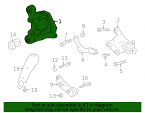 Rear left axle shaft Infiniti QX50 19-25