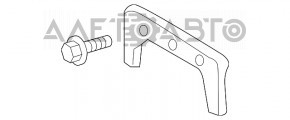 Toyota Highlander 14-16 Front Bumper Number Plate