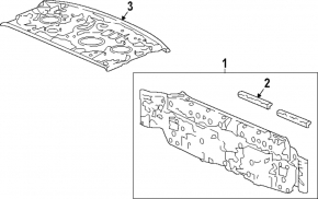 The rear panel of the Honda Accord 23-24 is white, on the body