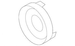 Headlight bulb cover VW Tiguan 18-21 small, rubber