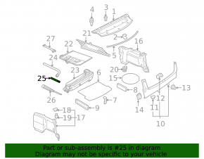 Wheel replacement guide for Audi Q8 19-25 plastic