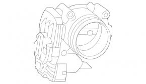 Throttle body Mercedes C-class W205 300 19-21