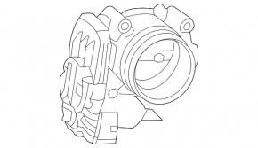 Throttle body Mercedes C-class W205 300 19-21