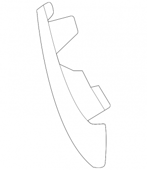 Mercedes EQE SUV-class X294 23-25 AMG front bumper towing hook cap pkg