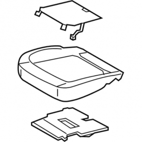 Passenger presence sensor for Ford Fusion mk5 13-no airbag