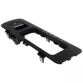 Black shifter cover for the Ford Escape MK3 17-19