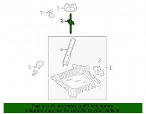 Ford Explorer Spare Wheel Mount 20- Bolt