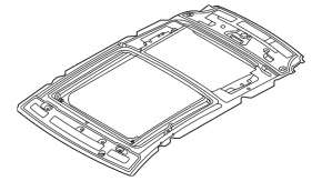 Lincoln Corsair 20-26 metal roof without sunroof