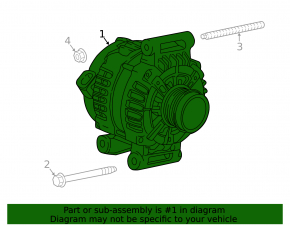 Generator Chevrolet Malibu 16-20 1.5T
