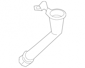 Nissan Altima 19 Windscreen Washer Reservoir Neck - No Cap