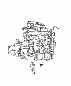 Oil Pressure Sensor Dodge Challenger 13-16 5.7 EZH