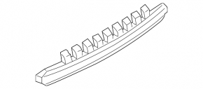 Subaru B9 Tribeca 06-07 Rear Bumper Absorber