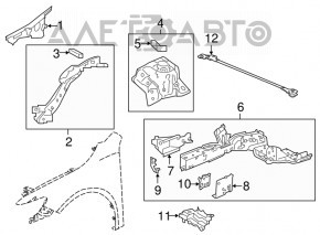 Front Left Quarter Acura TLX 15-