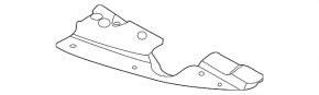 Left TV cover for Nissan Murano z51 09-14