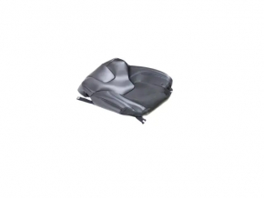 Right rear seat backrest for Jeep Cherokee KL 19 - black leather + cloth