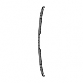Upper grille of the front bumper Jeep Compass 22-26 Trailhawk for radar