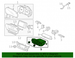 Climate control Acura ILX 13-18 prerest