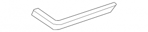Rear bumper mount right Hyundai Sonata 11-15