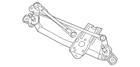 Kia Sportage 23-26 windshield wiper linkage with motor