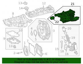 Intake manifold Mercedes X167 GLS 450 24-26