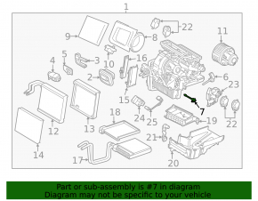 Lincoln MKC 15-19 heater temperature sensor