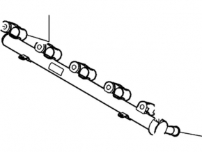 Fuel Rail Lincoln MKC 15- Without Sensor