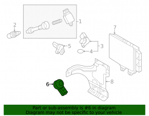 Knock Sensor Infiniti QX50 19-20