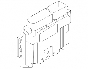 Block ECU engine computer Kia Optima 16-17