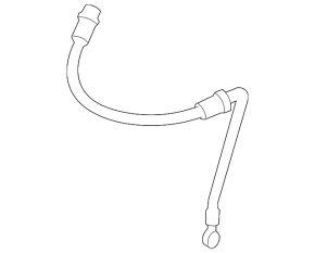 Front right brake hose for Mitsubishi Outlander 22-25
