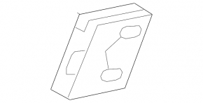 Computer door rear right Audi A6 C7 12-18