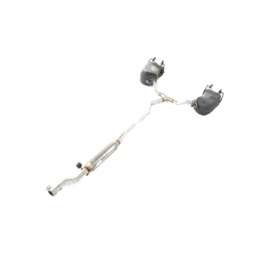 Muffler rear part with barrels Dodge Journey 11- 3.6 fwd under chrome tips