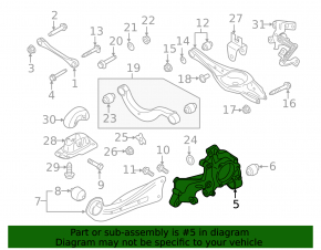 Rear right axle Audi A3 8V 15-20 AWD 2.0T