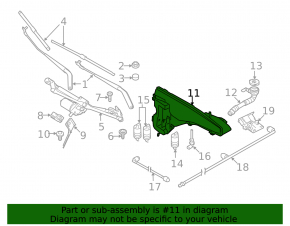 BMW X5 E70 07-13 washer reservoir without neck, with sensor without headlight washer