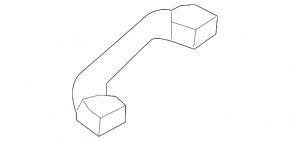 Left roof handle for Hyundai Santa FE Sport 13-18