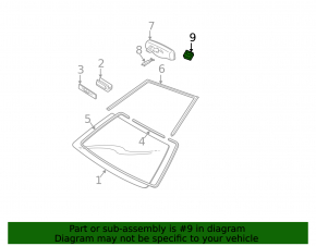 Rain sensor Lexus RX300 RX330 RX350 RX400h 04-09