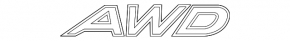 Mazda CX-5 17-19 AWD Tailgate Emblem