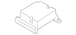 Module srs airbag computer airbags Ford Transit Connect MK2 13-