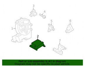 Module srs airbag computer airbags Ford Transit Connect MK2 13-