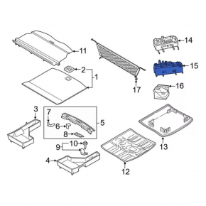 Foam for Ford Edge 15-24 tool