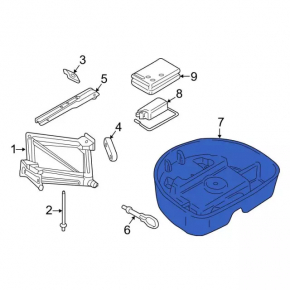Foam for Ford Edge 15-24 tool