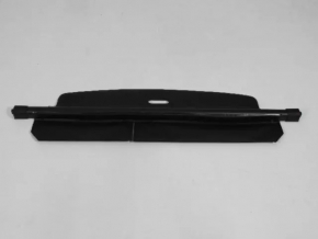 Trunk curtain Dodge Journey 11-19 black, under 2 rows of seats