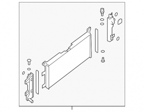 Radiator cooling water Nissan Leaf 13-17 KOYORAD Japan