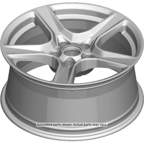 Wheel disk R18 Chevrolet Camaro 16-23 light curb