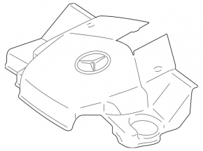 Mercedes W164 ML350 W251 R350 Engine Cover
