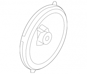 Front left door speaker Infiniti Q50 14-20 BOSE, mesh torn