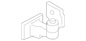 Door hinge upper rear right BMW X3 G01 18-21