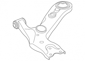 Lower front right control arm for Toyota Corolla Cross 22-25