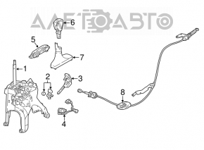 Honda Accord 18-22 gearshifter