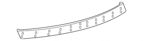 Upper trunk lid trim for Lexus LX600 LX700h 22-25