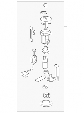 Fuel pump fuel pump Lexus RX450h 10-15